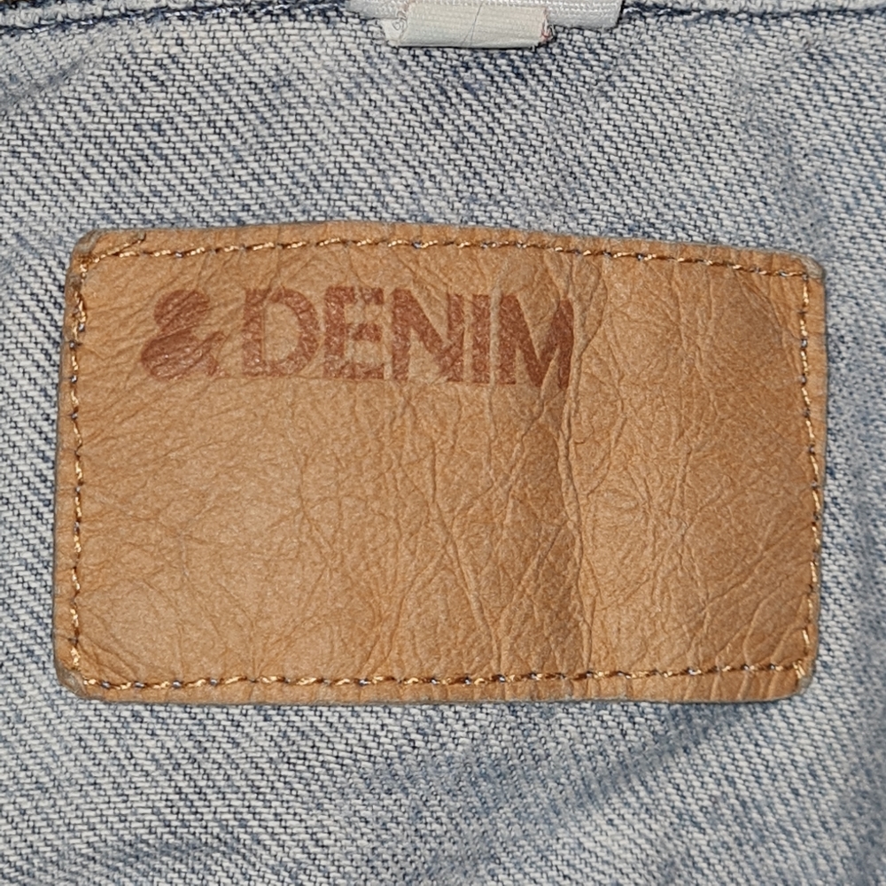 &Denim Blue Jean Jacket - Picture 7 of 12